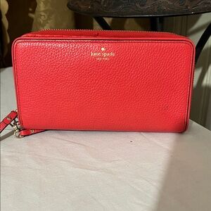 Kate Spade Vibrant Red Wallet